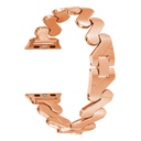 ​​​Apple Watch 38mm Uyumlu Kordon KRD-80 Metal Strap Kayış - 8