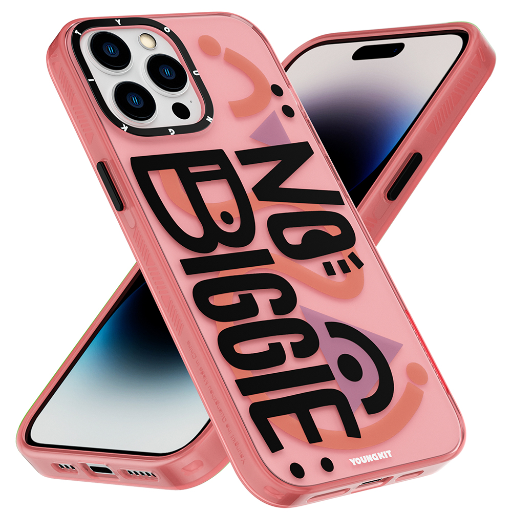 Apple iPhone 14 Pro Max Uyumlu Kılıf Mutlu Mod Figürlü YoungKit Happy Mood Serisi Kapak - 1
