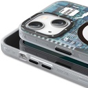 Apple iPhone 13 Uyumlu Kılıf Magsafe Şarj Özellikli YoungKit Technology Serisi Kapak - 3