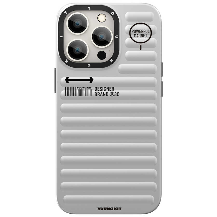 Apple iPhone 12 Pro Max Uyumlu Kılıf YoungKit Plain Coloured Serisi Kapak - 2
