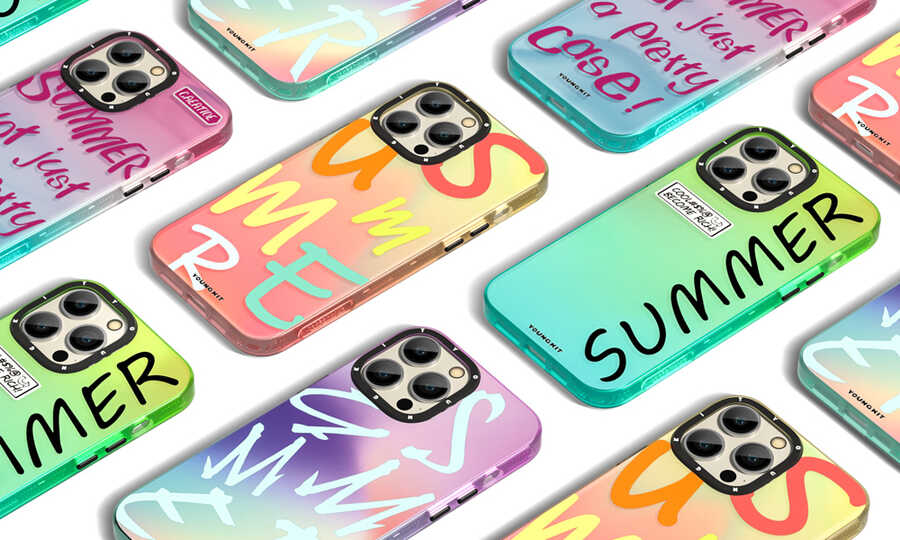Apple iPhone 12 Pro Max Uyumlu Kılıf YoungKit Summer Serisi Kapak - 8