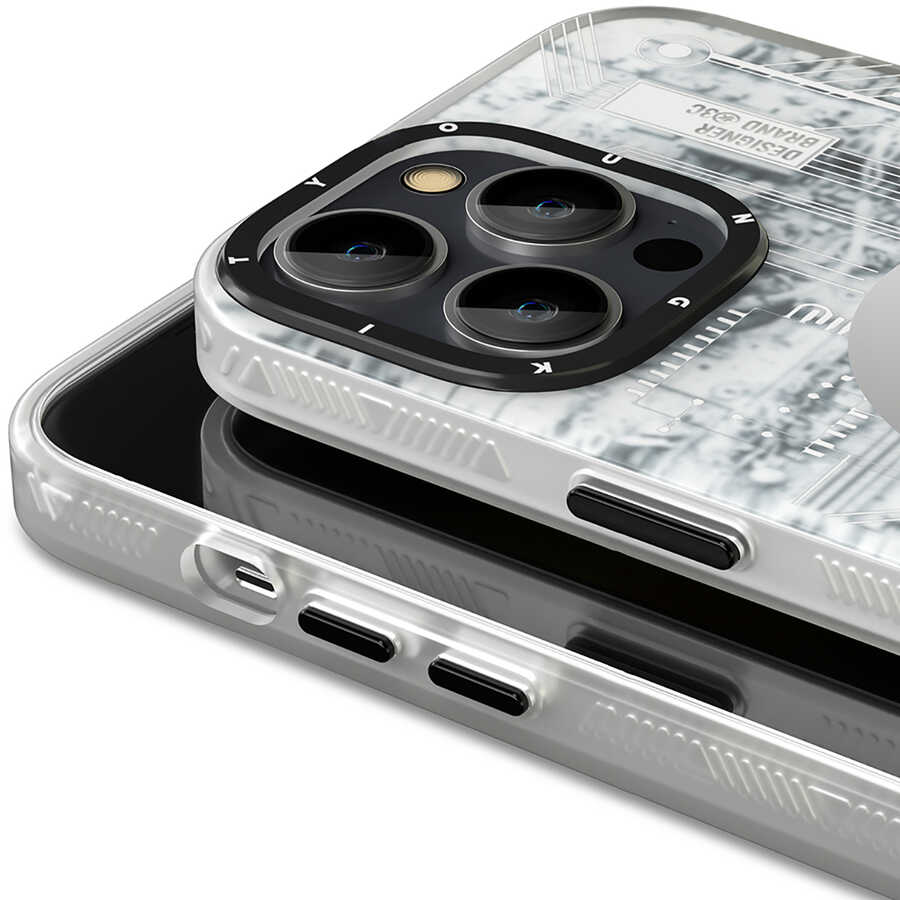 Apple iPhone 12 Pro Max Uyumlu Kılıf YoungKit Technology Serisi Kapak - 10