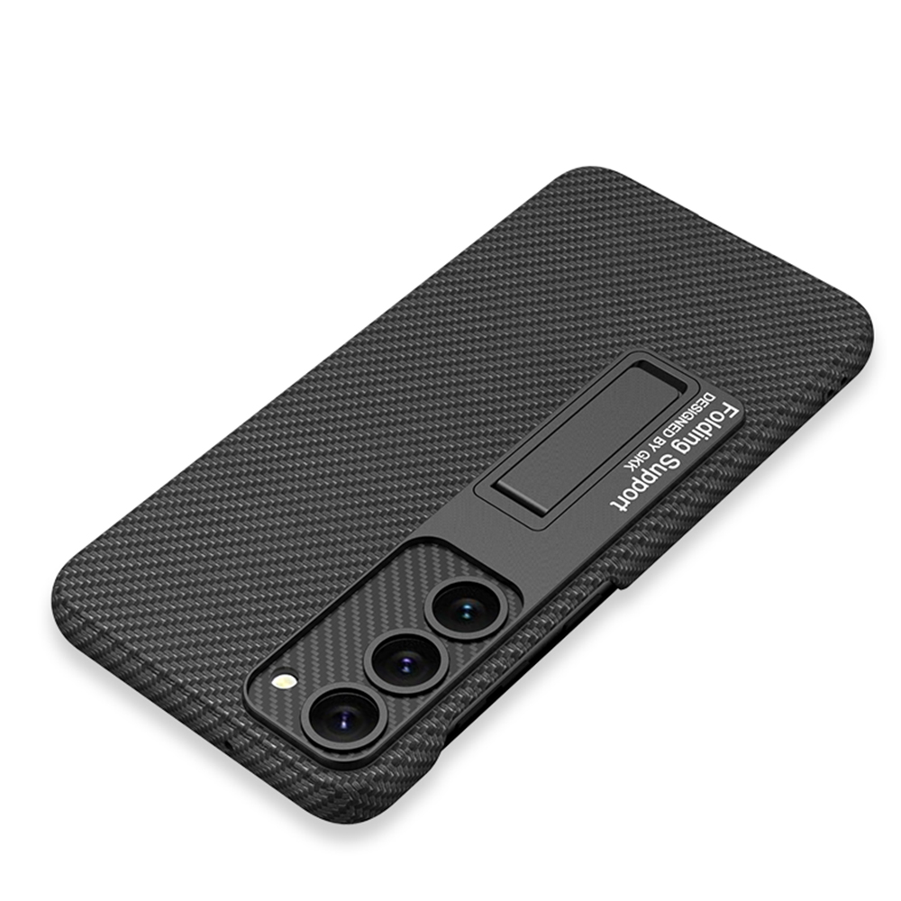 Samsung Galaxy S23 Uyumlu Kılıf Zore Kıpta Standlı Kapak - 3