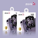Apple iPhone 12 Uyumlu Zore CL-11 Safir Parmak İzi Bırakmayan Anti-Reflective Kamera Lens Koruyucu - 1