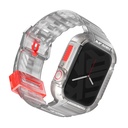 Apple Watch 44mm Uyumlu SkinArma Saido Sert PC Kasa Koruyuculu Silikon Kordon - 7