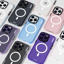 Apple iPhone 13 Pro Uyumlu Kılıf Magsafe Şarj Özellikli Youngkit Colored Sand Serisi Kapak - 7