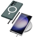 Samsung Galaxy S23 Ultra Uyumlu Kılıf Wireless Şarj Özellikli Zore Kıpta Magsafe Silikon Kapak - 4