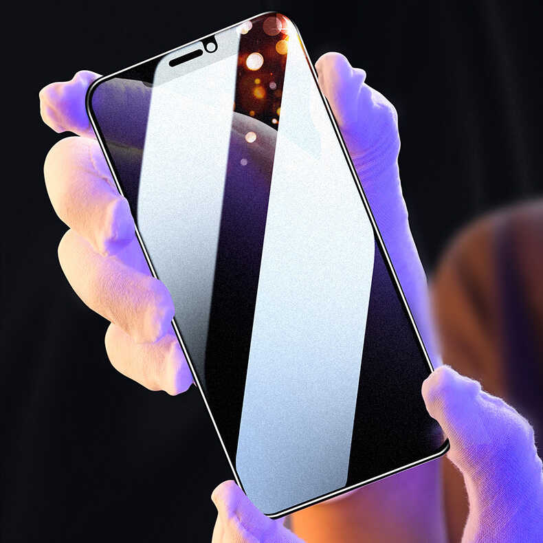 Apple iPhone 8 Plus Uyumlu Zore Rika Premium Privacy Temperli Cam Ekran Koruyucu - 2