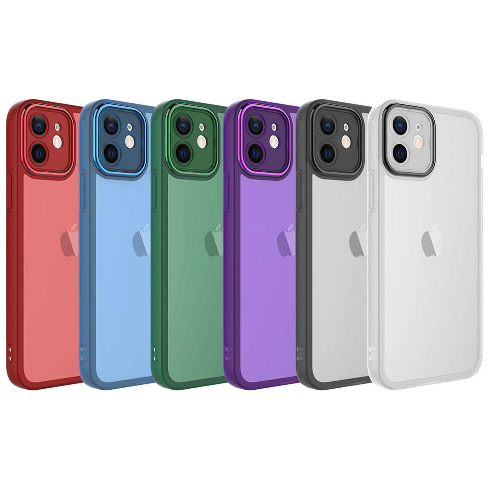 Apple iPhone 11 Uyumlu Kılıf Kamera Korumalı Transparan Zore Post Kapak - 1