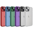 Apple iPhone 14 Uyumlu Kılıf Kamera Korumalı Transparan Zore Post Kapak - 1
