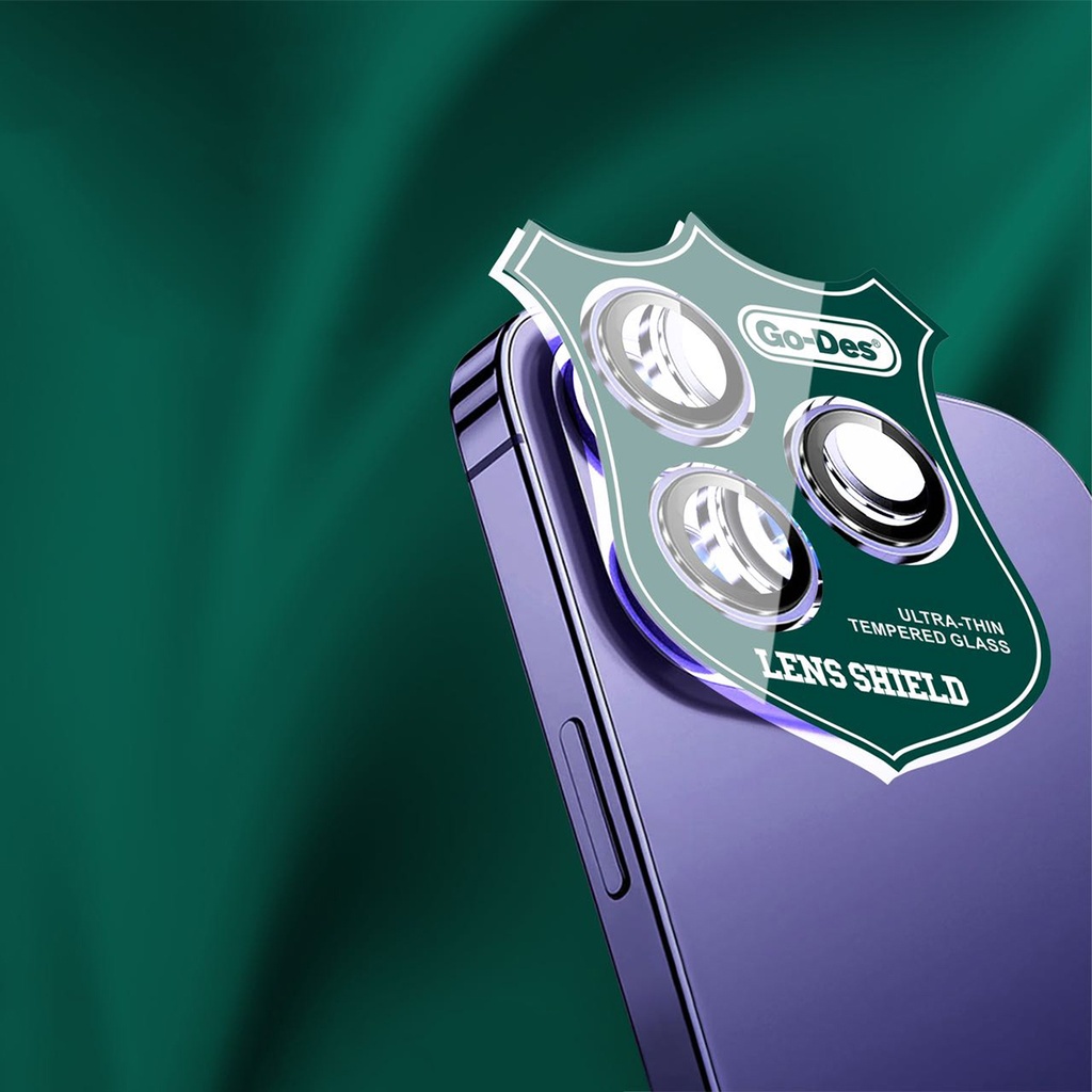 Apple iPhone 13 Pro Uyumlu Go Des CL-10 Kamera Lens Koruyucu - 11
