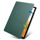 Samsung Galaxy Tab S8 Plus SM-X800 Uyumlu Kılıf Zore Termik Kalem Bölmeli Dönebilen Standlı Kılıf - 3