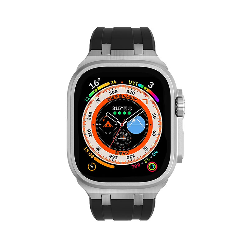 Apple Watch 42mm Uyumlu Zore KRD-89 Silikon Kordon - 8
