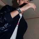 Apple Watch 44mm Uyumlu SkinArma Kobu Hasır Kordon - 11
