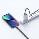 Wiwu Bravo Wİ-C004 Yassı Tasarım 20W Hızlı Şarj Özellikli Type-C to Lightning PD Kablo 1M - 8