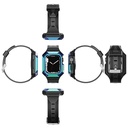 Apple Watch 42mm Uyumlu Zore KRD-88 Sert PC Kasa Koruyuculu Silikon Kordon - 3