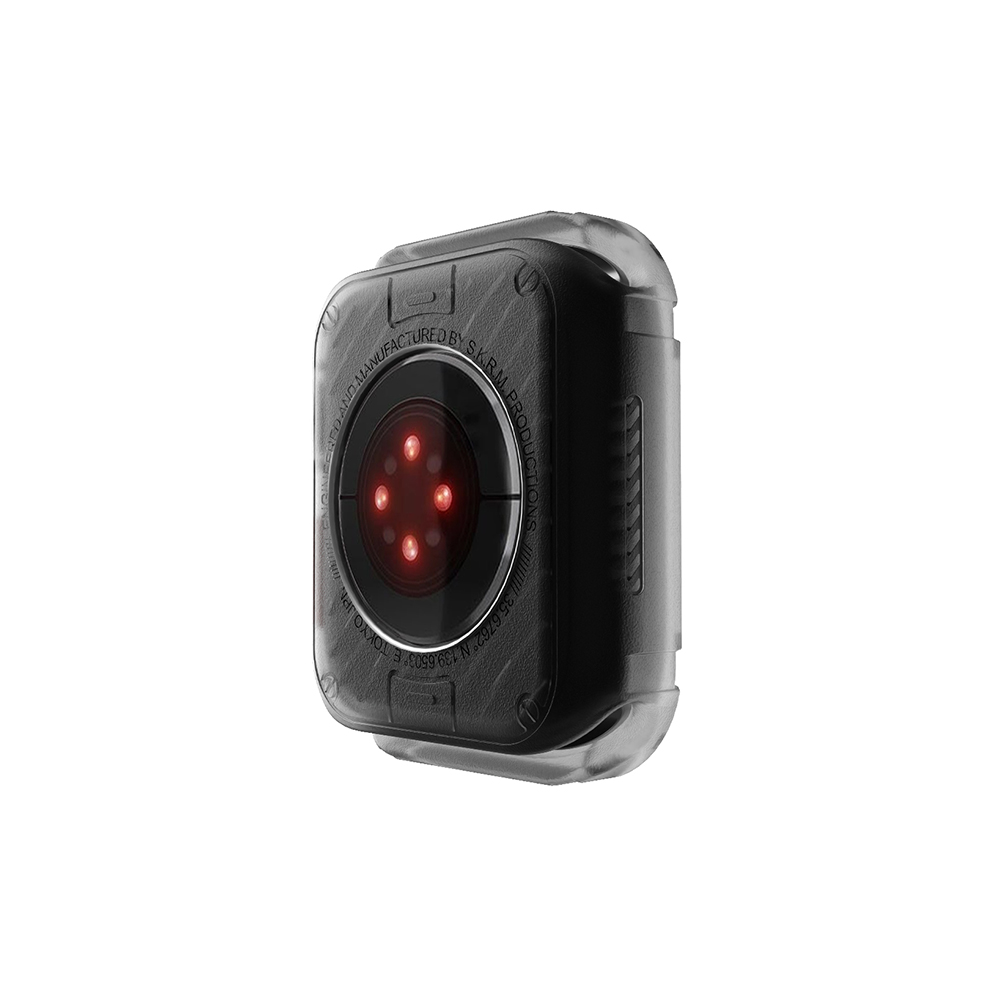 Apple Watch 7 45mm Uyumlu SkinArma Kurono Buzlu Tasarım Sert PC Kasa Koruyucu - 10