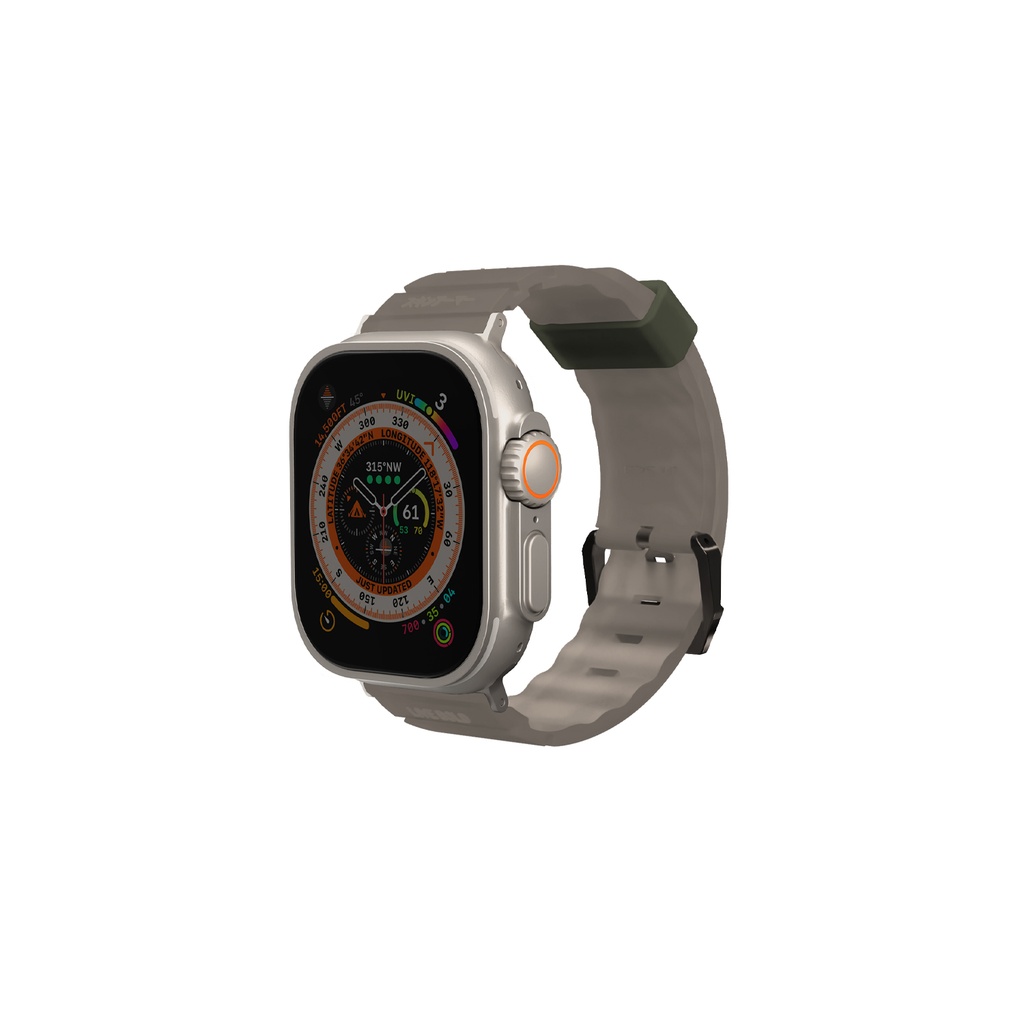 Apple Watch 7 45mm Uyumlu SkinArma Shokku Silikon Kordon - 11