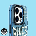 Apple iPhone 14 Pro Uyumlu Kılıf Şeffaf Renkli Yazı Temalı Tasarım YoungKit Jazz Serisi Kapak - 3
