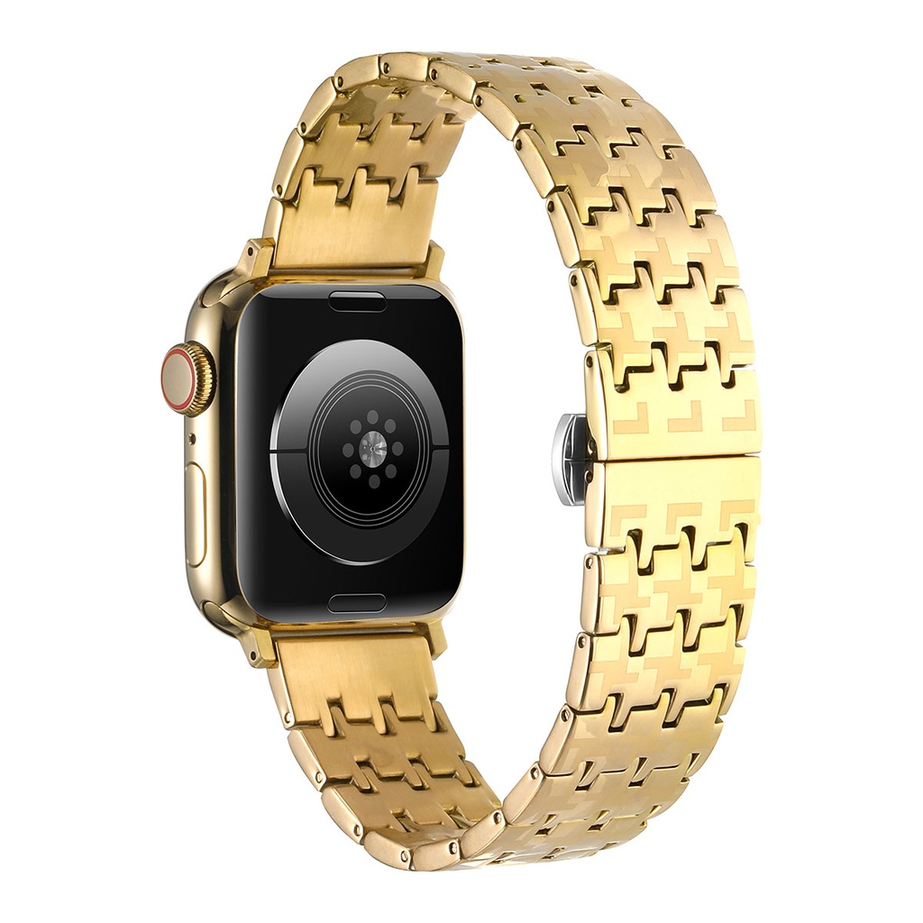 Apple Watch 7 45mm Uyumlu Zore KRD-86 Metal Kordon - 3