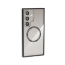 Samsung Galaxy S24 Uyumlu Kılıf M-safe Şarj Özellikli Casebang Body Frame Kapak