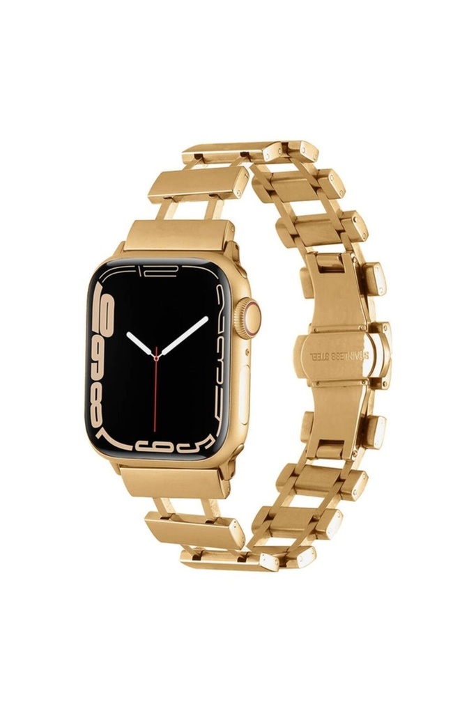 Apple Watch 42mm Uyumlu Zore KRD-96 Metal Kordon