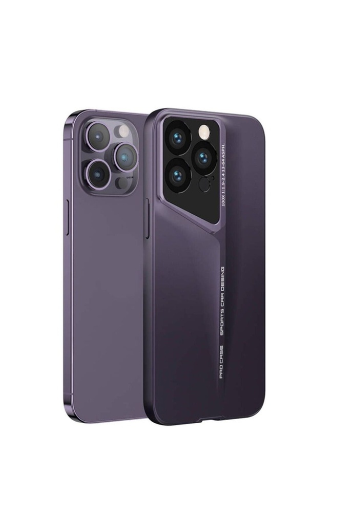 Apple iPhone 14 Pro Max Uyumlu Kılıf Ultra İnce Kamera Korumalı Sert Rubber Zore Procase Kapak