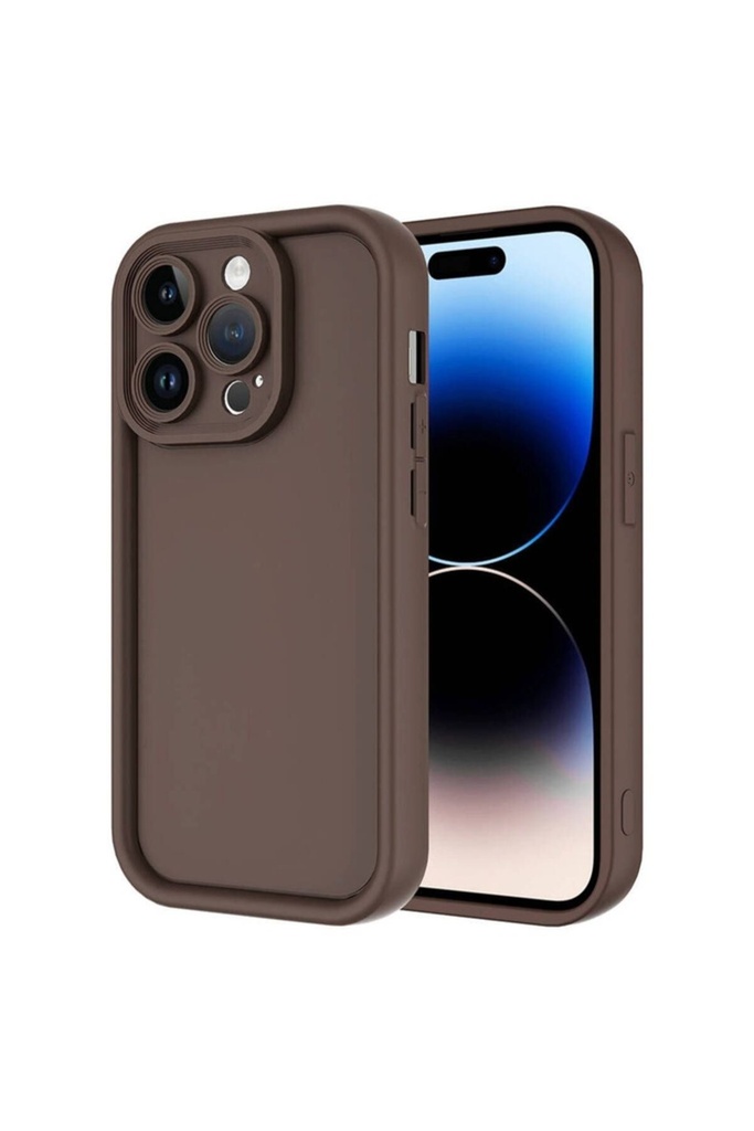 Apple iPhone 14 Pro Max Uyumlu Kılıf Kamera Korumalı Zore Ananas Kapak