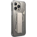 Apple iPhone 15 Pro Max Uyumlu Kılıf M-safe Şarj Özellikli Teknoloji Desenli Standlı Skinarma Helio Kapak