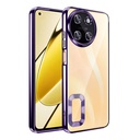 Realme 11 4G Uyumlu Kılıf Kamera Korumalı Logo Gösteren Zore Omega Kapak