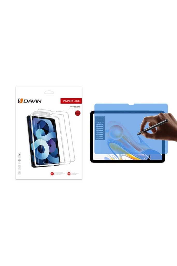 Apple iPad Pro 11 2024 Uyumlu Kağıt Hisli Mat ​​​​​​​​​​​​​​​Davin Paper Like Ekran Koruyucu