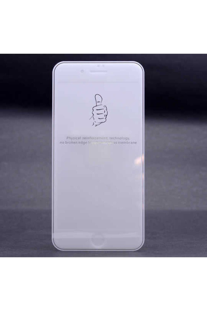 Apple iPhone 8 Uyumlu Zore Kenarları Kırılmaya Dayanıklı Cam Ekran Koruyucu