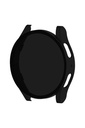 Samsung Galaxy Watch 6 44mm Uyumlu Sert PC Kasa ve Privacy Hayalet Ekran Koruyucu Zore Watch Gard 32