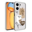 Xiaomi Poco C65 Uyumlu Kılıf Kamera Korumalı Baskılı Arka Yüzey Zore Klas Kapak