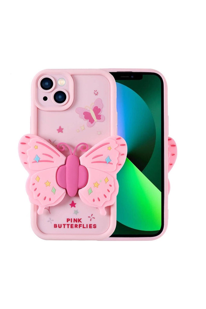 Apple iPhone 13 Uyumlu Kılıf Kamera Korumalı Figür Tasarımlı Zore Kapya Kapak