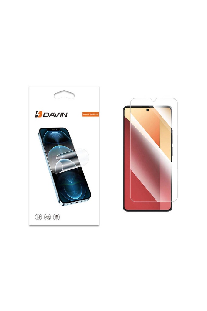 Xiaomi Redmi Note 13 Pro 4G Uyumlu Ekran Filmi Davin Mat Seramik Ekran Koruyucu
