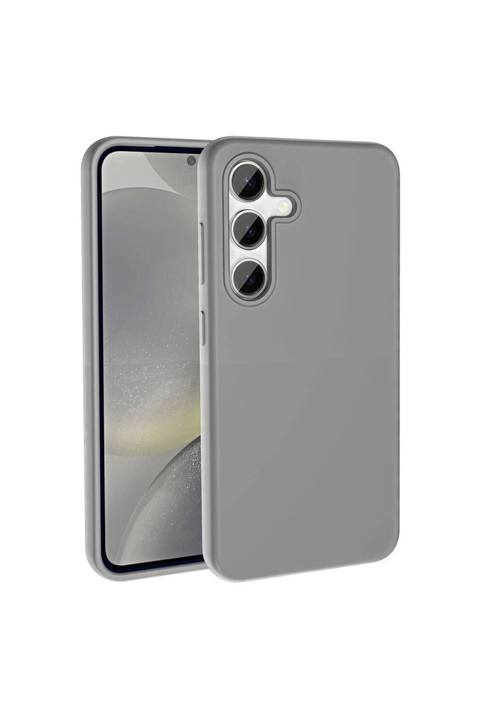 Samsung Galaxy S24 Uyumlu Kılıf M-safe Şarj Özellikli Sıvı Teknolojili Silinebilir Sert Zore Kivi Kapak