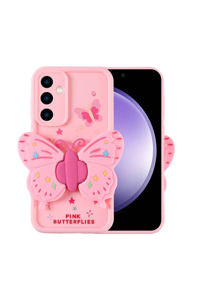 Samsung Galaxy S23 FE Uyumlu Kılıf Kamera Korumalı Figür Tasarımlı Zore Kapya Kapak