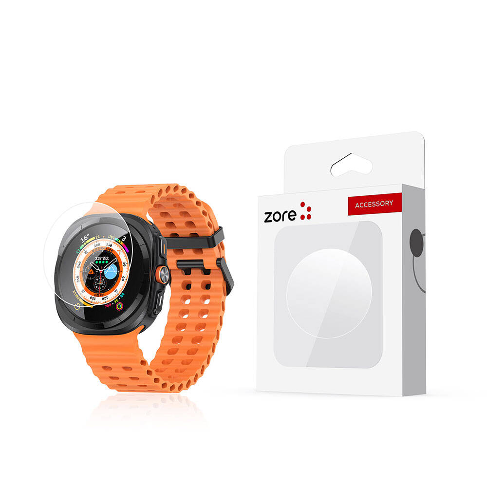 Samsung Galaxy Watch Ultra 47mm Uyumlu Ekran Filmi Zore PMMA Pet Saat Ekran Koruyucu