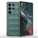 Samsung Galaxy S23 Ultra Uyumlu Kılıf Esnek TPU Oyuklu Arka Yüzey Tasarımlı Zore Etnik Silikon Kapak