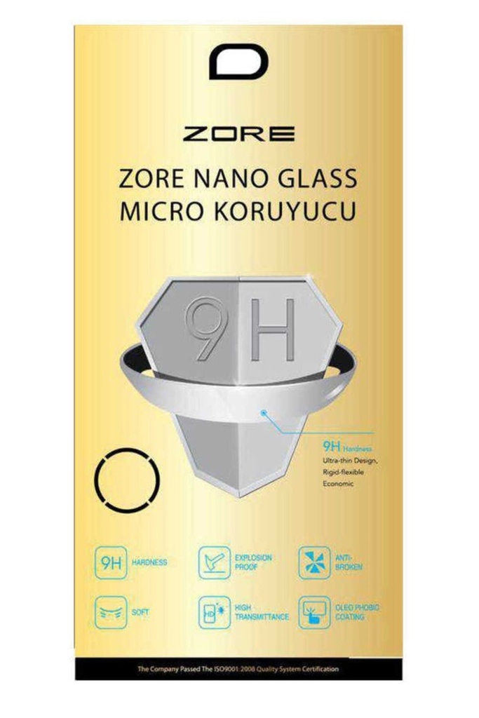 Huawei Y7 2018 Uyumlu Zore Nano Micro Temperli Ekran Koruyucu