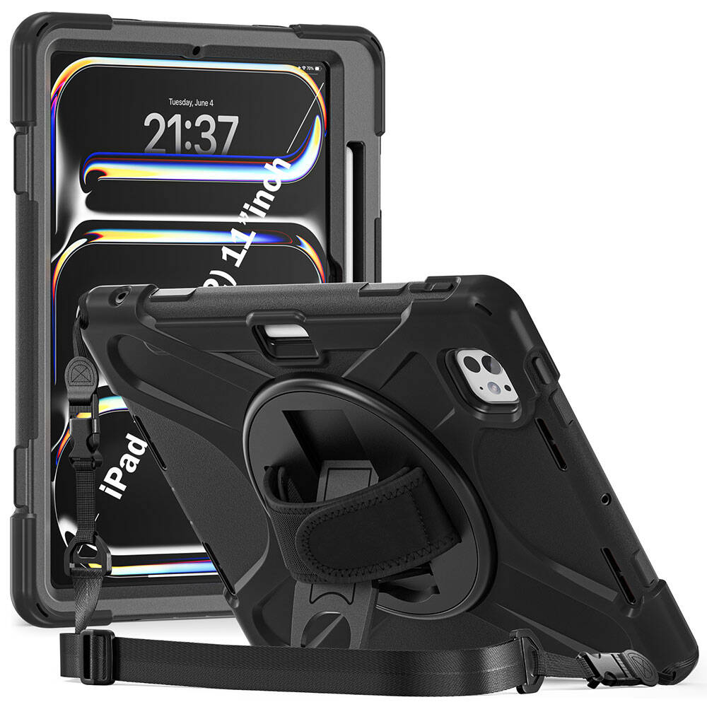 Apple iPad Pro 11 2024 Uyumlu Zore Defender Tablet Silikon