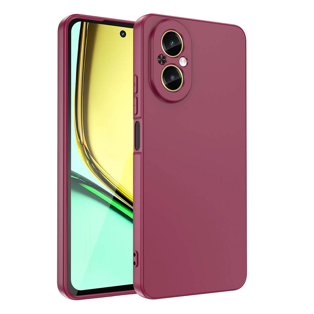 Realme 12 Lite Uyumlu Kılıf Zore Mara Lansman Kapak