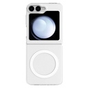 Samsung Galaxy Z Flip 6 Uyumlu Kılıf M-safe Şarj Özellikli Şeffaf Youngkit Crystal Shield Serisi Kapak