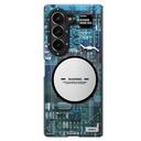 Samsung Galaxy Z Fold 6 Uyumlu Kılıf M-safe Şarj Özellikli Youngkit Technology Serisi Kapak