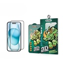 Apple iPhone 15 Uyumlu Go Des 9D Full Cover Temperli Cam Ekran Koruyucu