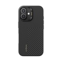 Apple iPhone 16 Uyumlu Kılıf M-safe Şarj Özellikli Karbon Fiber Benks Montage Hybrid ArmorPro Kevlar Kapak