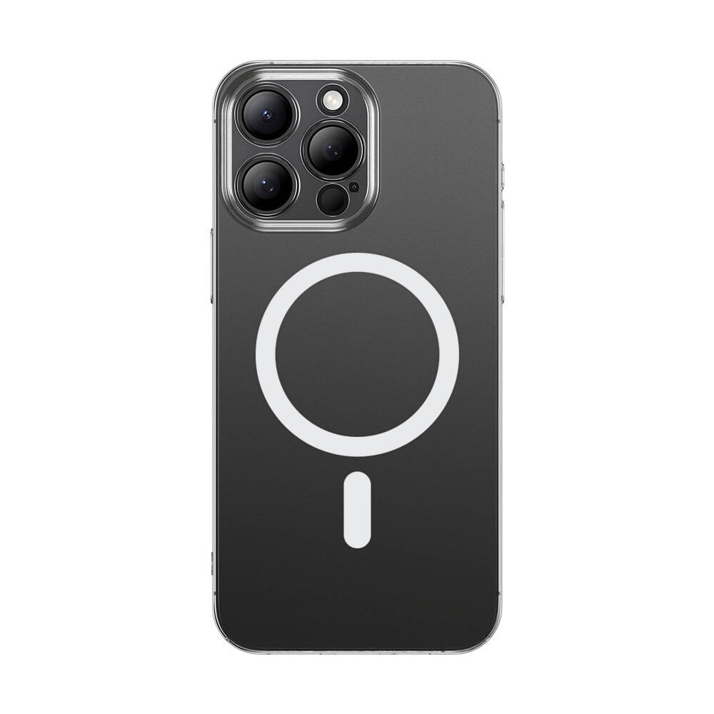 Apple iPhone 14 Pro Max Uyumlu Kılıf M-safe Şarj Özellikli Toz Önleyici Zore Helo Kapak