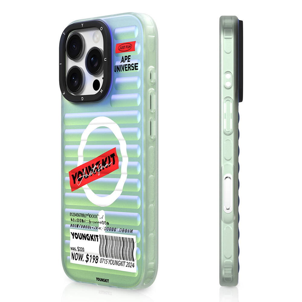 Apple iPhone 16 Pro Max Uyumlu M-safe Şarj Özellikli Youngkit Chameleon Serisi Kapak