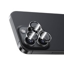 Apple iPhone 16 Pro Max Uyumlu Benks AR Glass Warrior Transparan Premium Cam Kamera Lens Koruyucu